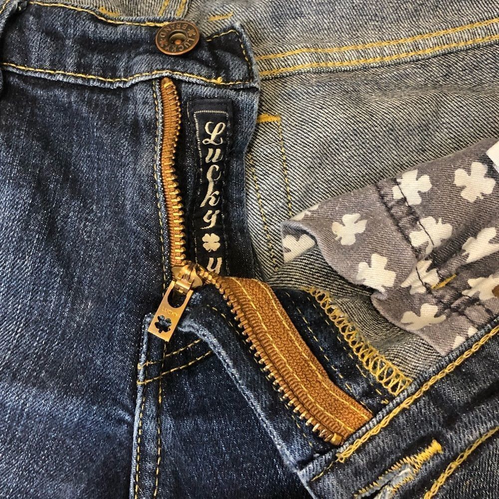 Lucky Brand dark denim jeans size 6 - Picture 5 of 14